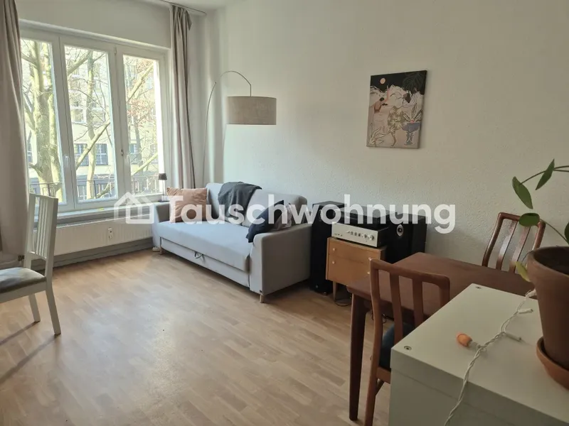 Tauschwohnung: 2 Zimmer in Fhain, super Anbindung,  ruhige Lage — photo 1